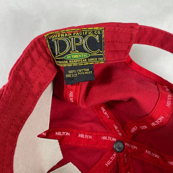 Solid Red Baseball Cap San Diego - Picture 9 of 10